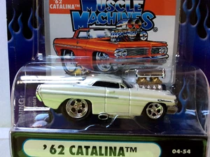 Muscle Machines 1962 Pontiac Catalina 1/64 DIECAST -- 62 Catalina - - Picture 1 of 3