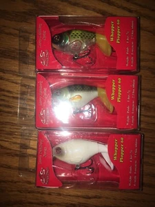 River2Sea Whopper Plopper 60 Topwater = 2-3/8"==3 SEÑUELOS DE PESCA DE DIFERENTES COLORES - Imagen 1 de 1