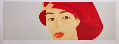 Nueva Litografía Alex Katz Certificado de Autenticidad Original Firmado Op Numerado Lápiz Certificado Foto 1 de 4