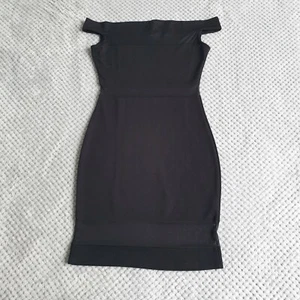 MISGUIDED BLACK DRESS SIZE 8 - Picture 1 of 7