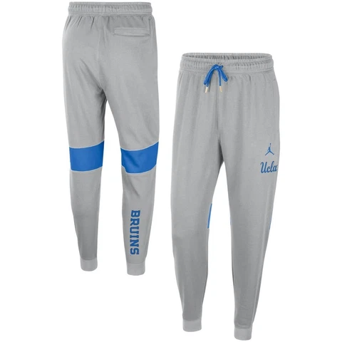 Mens UCLA Bruins Jordan Brand Fleece Performance Practice Pants - Gray Cover