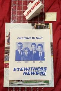 1992 JACKSON GENERALS PROGRAM SOUVENIR W DAVID HARTMAN EYEWITNESS NEW 16 #2 - Picture 1 of 6