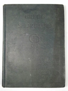 Gregg Shorthand by John Gregg 1919 Phonography Vintage Hardcover Manual - Picture 1 of 12