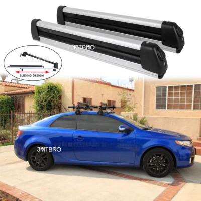 2 Ski Snowboard Car Rack Roof Carrier Silding Out w/Lock For Kia Sportage Forte - image 1 of 4