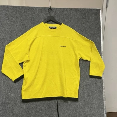 Vintage Sport Ralph Lauren USA Hombre’s XL Amarillo Sudadera Foto 1 de 4