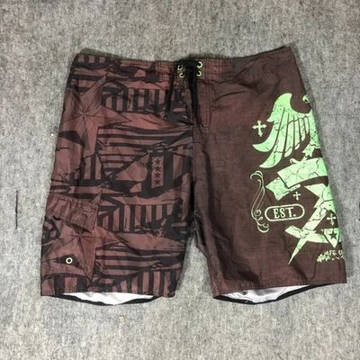 Joe Boxer Shorts Mens size 40 Hook and Loop Closure Boardshorts - Image 1 of 4