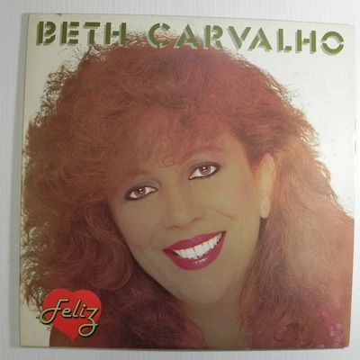 Beth Carvalho  – Coracao Feliz 1984 RCA Victor Brazil Samba Autographed! - Image 1 of 4