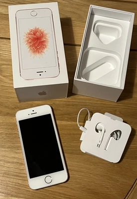 Apple iPhone SE (A1723) 32GB (Unlocked) GSM+CDMA Smartphone - Rose Gold WORKING - Image 1 of 4