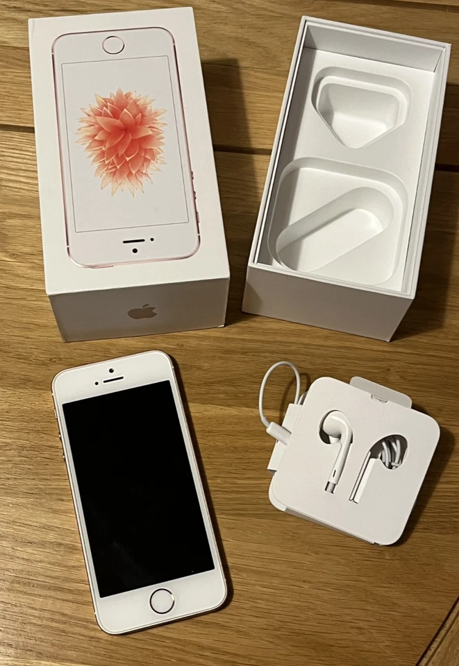 Apple iPhone SE (A1723) 32GB (Unlocked) GSM+CDMA Smartphone - Rose Gold WORKING - Image 1 of 4