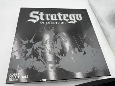 Stratego Board Game Onyx Edition Strategy War Wood 100% Complete - Image 1 of 4