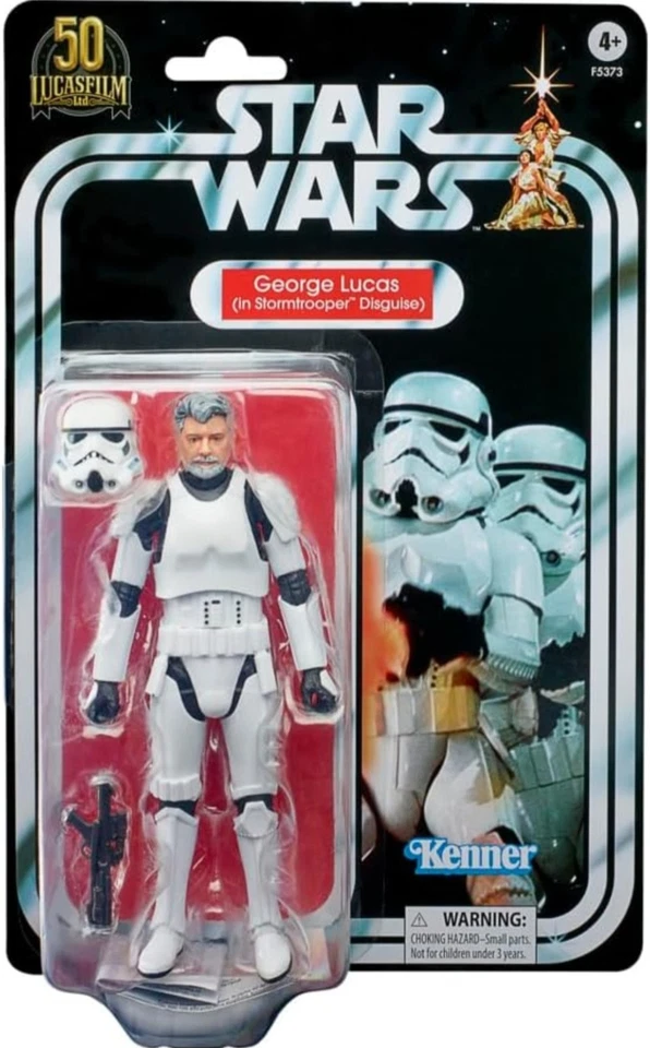 Figura de acción Star Wars The BlackSeries George Lucas Stormtrooper 50 aniversario Foto 1 de 1