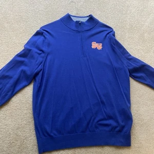 Syracuse Retro Crewneck Size Large Cutter & Buck - Picture 1 of 1