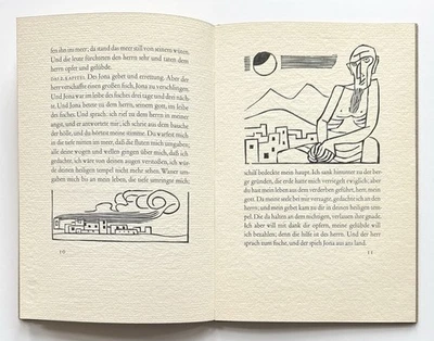 Gerhard Marcks. Martin Luther - Das Buch Jona. 1981. Mit Extrasuite. 1/80 Ex. - Bild 1 von 4