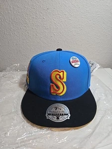 Seattle Mariners Coperstown Mitchell & Ness Fitted Cap 7 5/8 1998 Never Worn LE - Picture 1 of 9