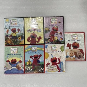 Set Of 7 Elmo’s World DVD’s 2001-2004 toddler age EUC Educational - Picture 1 of 12
