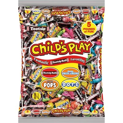 Caramelos favoritos para jugar niños con juego móvil de bonificación 5 libras de individual Foto 1 de 4