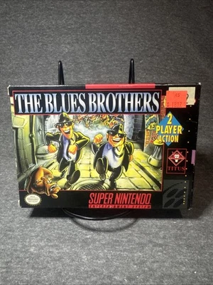 The Blues Brothers SNES Super Nintendo Entertainment System 3 - Image 1 of 4