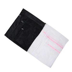 6Pcs Mesh Laundry Bags Washing Bag with Zipper for Blouse Jeans Shirts Pants - Picture 1 of 11