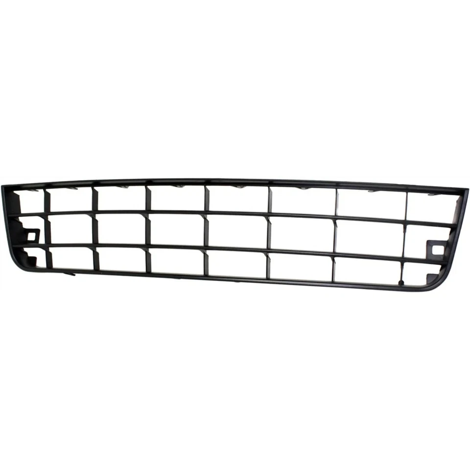 Bumper Grille For 2006-2009 Volkswagen Rabbit Center Textured Black Plastic Foto 1 de 4