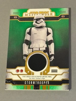 Stormtrooper Relic Prop /99 Star Wars Topps Masterwork Star Destroyer Panel sp - Image 1 of 3