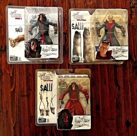 SAW Jigsaw NIGHTMARE ON ELM STREET Freddy Krueger New Nightmare NIP NECA U PICK Cover