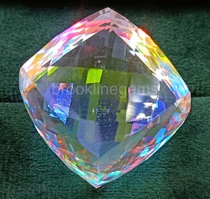 Mystic Topaz 202.5 Ct Lab Created Bi-Color Cushion Cut EGL Loose Gemstone 5ART - Picture 1 of 11