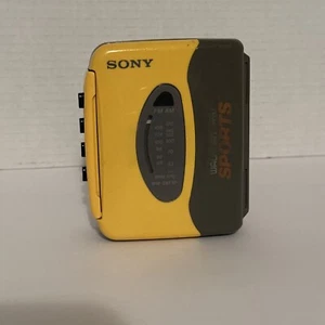 Sony Walkman Sports AVLS WM-SXF10 FM/AM Radio Cassette Player Not tested - Picture 1 of 11