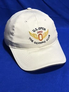 USGA Member US Open Hat 2012 The Olympic Club Strap Back Cap Adjustable Beige - Picture 1 of 9