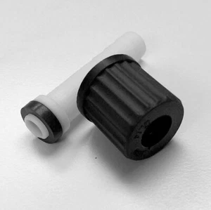 Pair of GL14 PTFE hose tubing connector 3/8" tubing (9-9.5mm) High Temp +200C - Picture 1 of 4