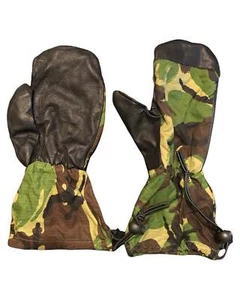 Genuine British army DPM cold weather inner mittens camo thermal - Picture 1 of 3