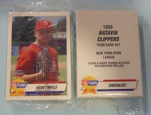 1993 Batavia Clippers juego de equipo de ligas menores Fleer Procards sellado de fábrica bonito - Imagen 1 de 1