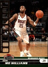 2007-08 Stadium Club Photographer's Proof Silver Bucks Card #68 Mo Williams /199