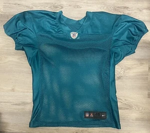 Camiseta de práctica en blanco del equipo Miami Dolphins emitida 2012 talla 46 Nike - Imagen 1 de 5