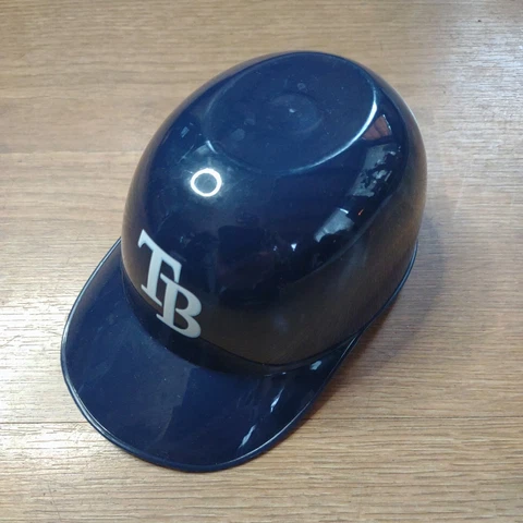 Tampa Bay Rays Rawlings Mini Baseball Batting Helmet Sundae Ice Cream Cup 5.5” Cover