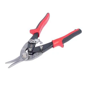 OX Pro Tools Left Aviation Tin Snips -Red - Picture 1 of 1