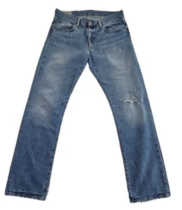 Polo Ralph Lauren Jeans Men's 33x32 Medium Wash Straight Leg Vintage 867 Great - Picture 1 of 16