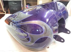 2002 FLHRI Harley Concord Purple Diamond Ice??? Road King Gas Fuel Tank 61268-00 - Picture 1 of 12