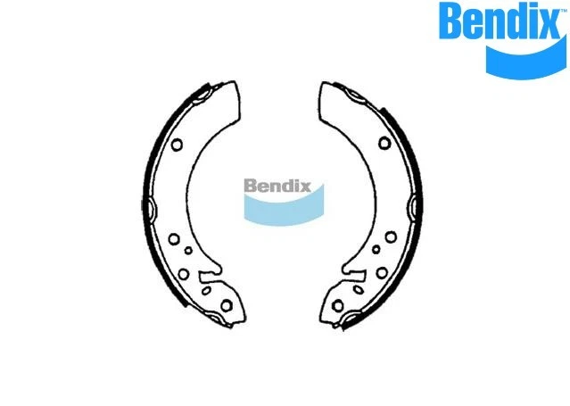 Juego de zapatas de freno Bendix para Mitsubishi Sigma 77-80 1.6 BS1384 Foto 1 de 1