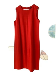 Vestido de lana naranja eileen fischer talla s/p nuevo con etiquetas - Imagen 1 de 3