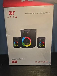 OROW Bluetooth Computer Speakers,18W PC Speakers with Subwoofer,Gaming Speakers  - Bild 1 von 6