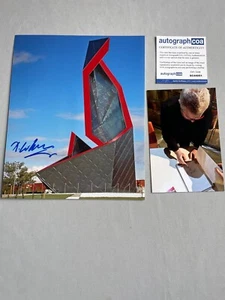 DANIEL LIBESKIND signed In-person Foto 20 x 25 Autogramm autograph + Foto + ACOA - Picture 1 of 2