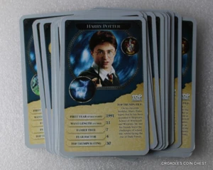 TOP TRUMPS HARRY POTTER 30 WITCHES AND WIZARDS CARD SET COMPLETE CASED SET - Picture 1 of 4