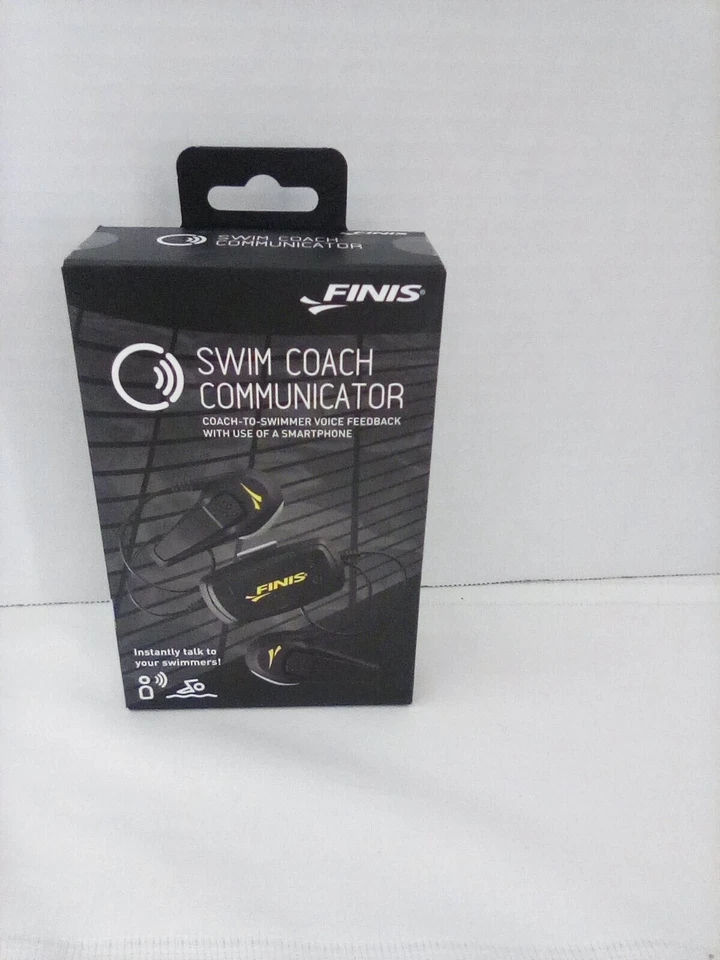FINIS Swim Coach Comunicador Coach-To-Swimmer Feedback de Voz Bluetooth, Selado - Imagem 1 de 1