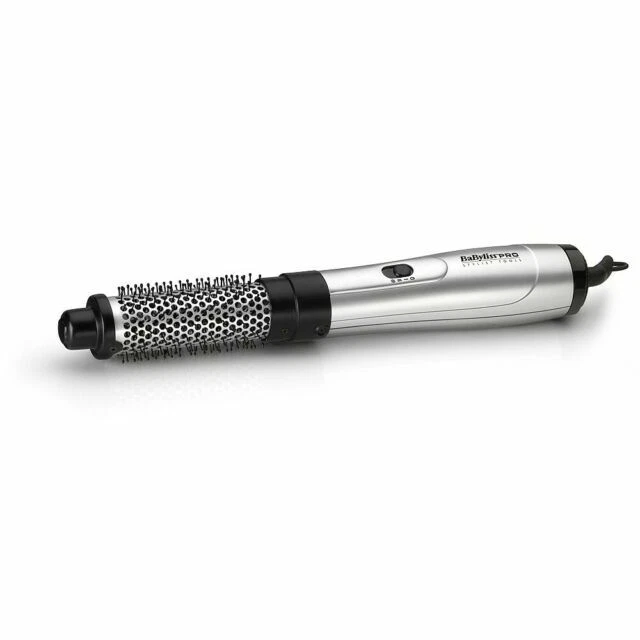 BaByliss Pro Ionic Airstyler Brush 34mm 800W - Silver (BAB2638U)