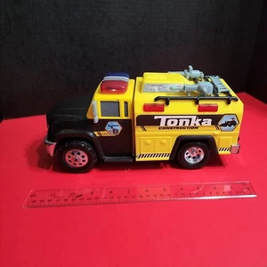 2011 Tonka Construction Emergency Truck (NO Lights or Sounds) Ambulance PARTS - Picture 1 of 7