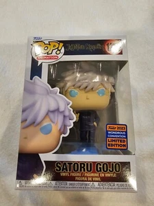 Funko Pop! Jujutsu Kaisen - Satoru Gojo #1226 - Wondercon 2023 w/Protector - Picture 1 of 7