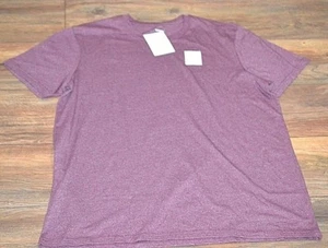 Sonoma Short Sleeve T-Shirt The Supersoft Tee Extremely Soft Breathable Burgundy - Picture 1 of 2