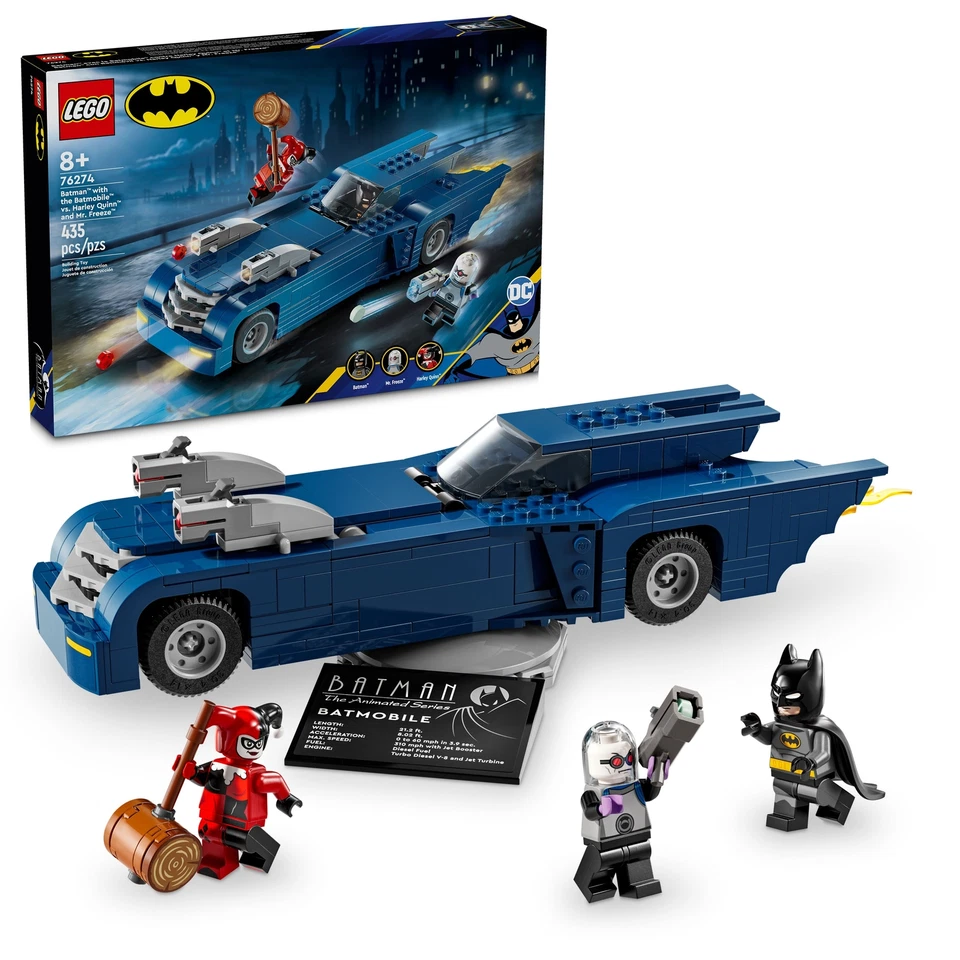 LEGO DC Batman: Batman with The Batmobile vs. Harley Quinn Mini Figs 76274 🎁New - Image 1 of 1
