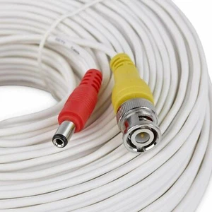 Cable de extensión de alimentación de datos DVR Swann BNC DC CCTV para cámara de video de seguridad 18 m - Imagen 1 de 7