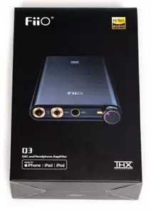 Amplificador de auriculares FiiO Q3 - Alta resolución DAC DSD64-512, THX, 32 BITS/768 kHz - Imagen 1 de 1